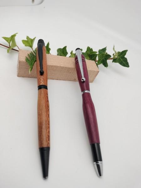 Stylo à bille avec embout tactile, fabrication artisanale