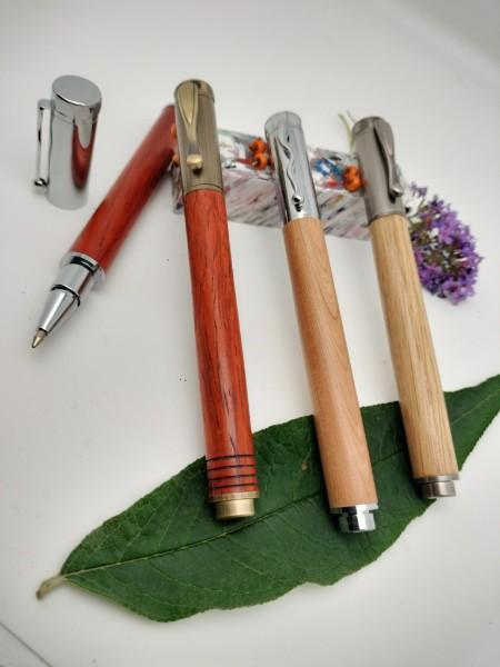 Stylo roller magnétique, fabrication artisanale